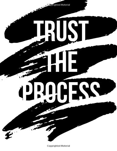 Trust The Process Journal 8 5x11 Blank Lined Writing Journal Notebook Self Care Personal Diary Writers Notebook Pretty Pretty Black Girl Journals 9781790548910 Amazon Com Books