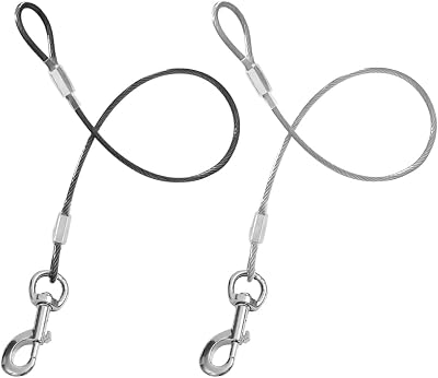 Mi Metty 24in Chew Proof Dog Leash Extension Rope for Any Leash & Collar