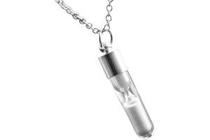 OKUMEYR Glow Glass Shaped Pendant Charm for Jewelry Making Blue Green Wishing Bottle Accessory for DIY