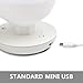 ATPWONZ LED Night Lights Kids Nursery Nightlight Bedside Lamp Breastfeeding Touch Control Night Feeding Light (White, Warmwhite)