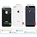 ULAK iPhone 4 Case, iPhone 4S Case, Knox Armor Hybrid Dual Layer Protective Case Cover with Hard Plastic and Soft Silicone for iPhone 4S & iPhone 4 (Green/Black)