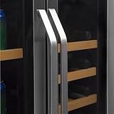 EdgeStar 24 Inch Built-In Wine and Beverage Cooler with French Doors