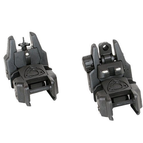 Magupuru MAGPUL PTS MBUS type backup site before and after set BK high quality replica M4/M16 (japan import)
