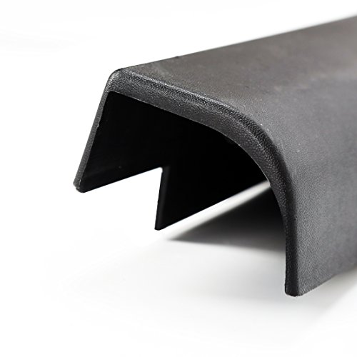 Tailgate Top Protector Molding For Ford F250/F350/F450 Super Duty 1999-2007 — 62.59 Inch, Black Textured