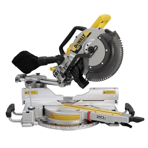 DEWALT 20V MAX XR 12 inch Double Bevel Sliding Miter Saw, Cordless, photo 10