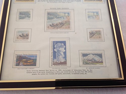 1972 United States Postage Stamp Picture Frame. Birthday Gift