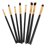 GUAngqi 8Pcs Cosmetic Makeup Brushes Set Foundation Brush Eyeshadow Eye Brush