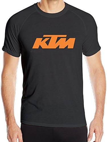 FENDYGT Men's KTM Racing Logo Sport Quick Dry Short Sleeved T Shirts