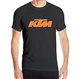 FENDYGT Men's KTM Racing Logo Sport Quick Dry Short Sleeved T Shirts