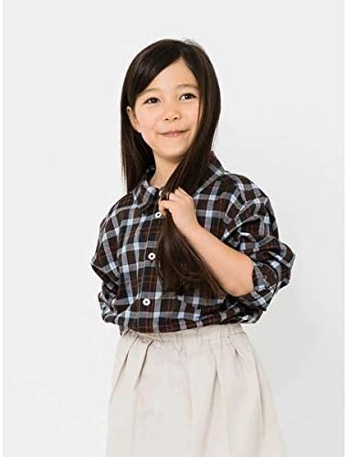 Amazon セブンデイズサンデイ キッズ Sevendays Sunday マドラスチェックシャツ ブラウン 120 ファッション小物 通販