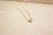 AKOAK 316L Stainless Steel Classic Women Gold Heart Bib Link Chain Pendant Necklaces Lovely Peach Heart Necklace
