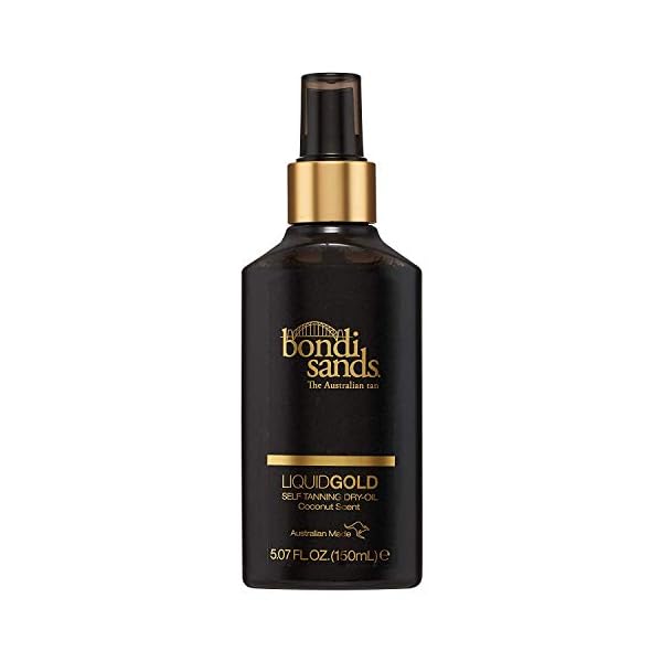 Bondi Sands Liquid Gold Self-Tanning Dry Oil | Ultra Nourishing No Wash Off Formula Gives Skin a Long-Lasting Golden Tan…
