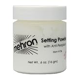 mehron UltraFine Setting Powder with Anti-Perspriant - Ultra White
