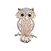 Owl Car Aromatherapy Essential Oil Diffuser Diamond Locket with Vent Clip and Best Home Decoration Car Decoration Car Air Freshener, AMind(Gold)