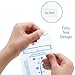 60 Breast Milk Storage Bags - Self Standing, Freezer Safe, Leak Proof Zip Top Closure, Pre Sterilized, BPA Free, Marked Measurements – 7oz – by Unimom