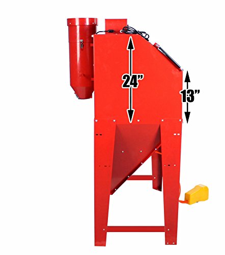 Dragway Tools Model 110 Sandblast Sandblasting Cabinet & Built in Dust Collector - Thumbnail 5