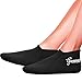 Seavenger Zephyr 3mm Neoprene Socks | Wetsuit Booties for Scuba Diving, Snorkeling, Swimming (Black, Large)
