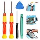 [Drawheart]ジョイコン 修理 5点セット Switch コントローラー 修理 対応 用 部品 スティック交換 NS分解工具 分解工具キット 専用 Yドライバー ネジ 取り外し セット