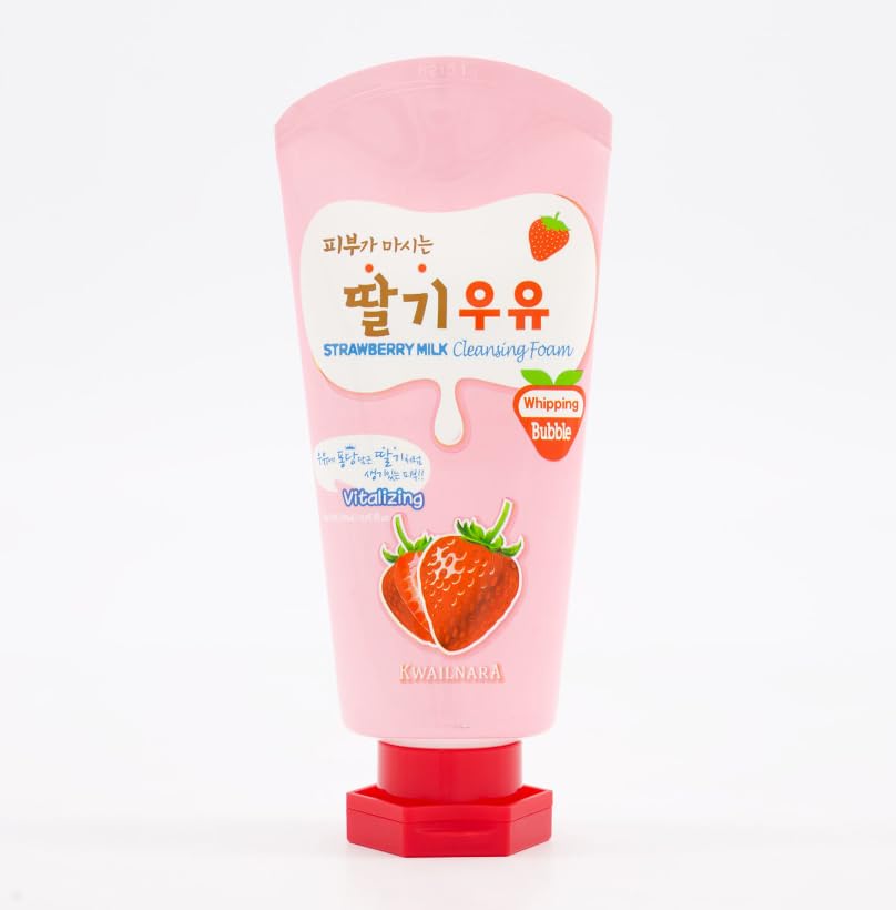 KWAILNARA Strawberry Milk Cleansing Foam 120ml