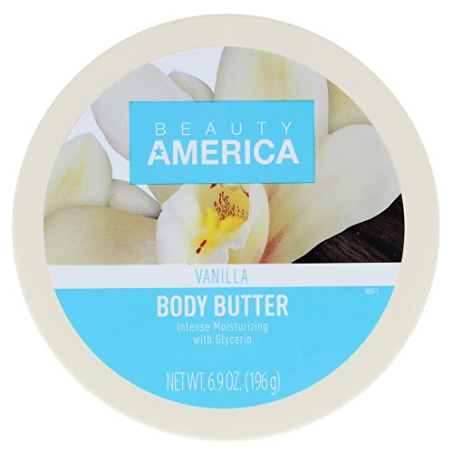 Beauty America Intense Moisturizing Body Butter Vanilla, 2 pack