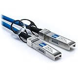 CableRack 2.5 Meter SFP+ 24AWG 10GB Passive Direct Attach Copper Twinax Cable Blue