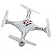 SeresRoad JJRC H8C 4-CH 360°Flips 2.4GHz Romote Control RC Quadcopter with 6-Axis Gyro 2MP FPV Camera RTF - White