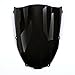 CICMOD Black Wave Windshield Fairing Windscreen Lens For 2000-2002 Kawasaki Ninja ZX6R