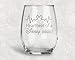 Funny Disney-Inspired Stemless Wine Glass | Mickey Mouse Fan | Birthday | For Him | For Her | Housewarming | Wedding | Anniversary Present | by Laser Etchpressions | Heartbeat of a Disney Addict
