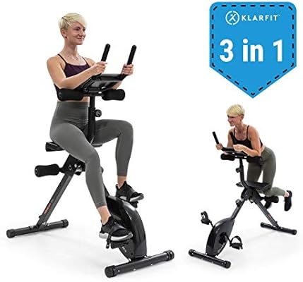 Klarfit Fusion Bike Fitness con resistencia magnética - bicicleta ...