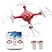 DoDoeleph Syma X5UW Wifi FPV 720P HD Camera Quadcopter Drone with Flight Plan Route App Control & Altitude Hold Function With Extra Battery