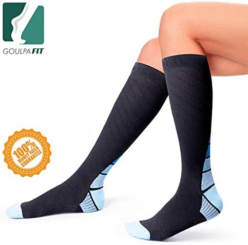 Goulpa Fit Compression Socks for Women and Men Running Compression Socks Nurses Compression Socks Women Medical Compression Socks Pregnancy Compression Socks Women Maternity Compression Socks