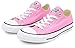 Converse Chuck Taylor All Star Canvas Low Top Sneaker, Pink ,4 US Men/6 US Women