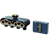 Melnor RainCloud Internet Controlled Smart Water Irrigation Timer/Controller for Outdoor Use, 4 Zone, Compatible with Amazon Alexa