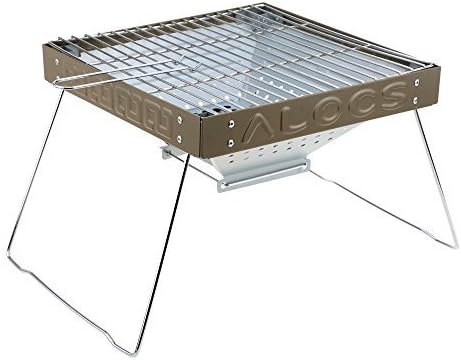 Go Out Camping Barbecue Grill Set Alocs Outdoor Folding Quick-open Pinnic Gathering Party Portable Equipment BBQ Grill Set + Storage Bag