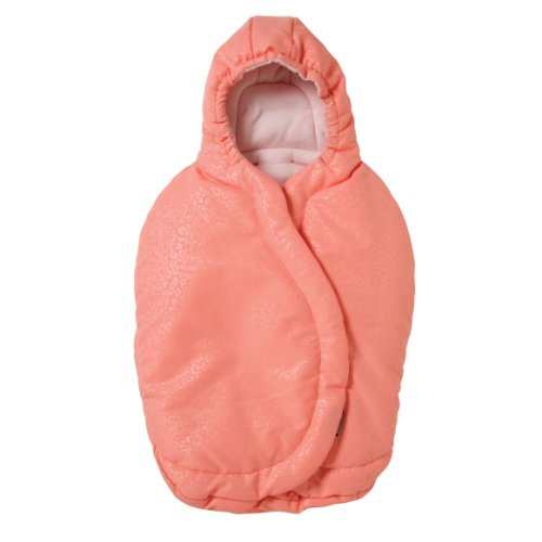 Maxi-cosi infant car seat footmuff, leopard pink