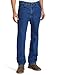Lee Men's Regular Fit Straight Leg Jean, Pepper Wash Stretch, 34W x 30L