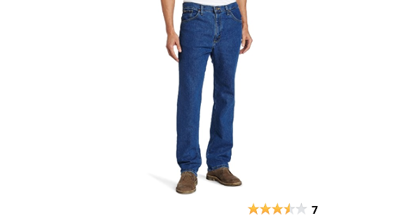 Amazon.com: Jeans Lee para hombre, corte recto, ajuste regular, talla  grande y alta. : Ropa, Zapatos y Joyería
