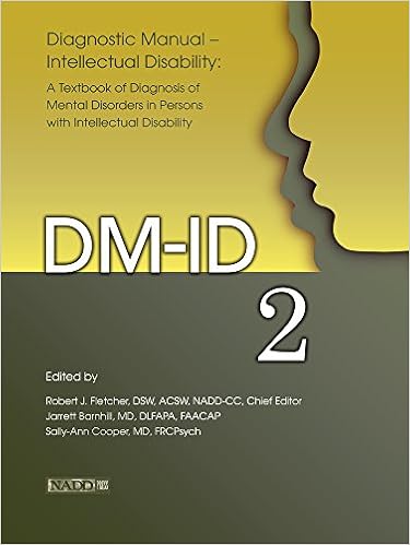 Diagnostic
Manual—Intellectual Disability (DM-ID-2): A Textbook of Diagnosis of
Mental Disorders in Persons with Intellectual Disability.