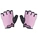 Pseudois Padded Anti-Slip Women’s Power Weight Lifting Gloves for Gym Workout, CrossFit, Weightlifting, Powerlifting, and Running—Pair