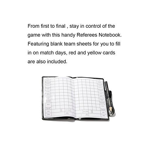 image for Jiele Referees Notebook Red and Yellow Card Regular large Red Card Yel
