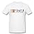 AnneLano Men's NASCAR Logo Shirt White