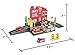 Liberty Imports Fire Station Parking Garage Toy Playset with 4 Rescue Vehicles, Car Wash, Lift, Gas Station and Accessories