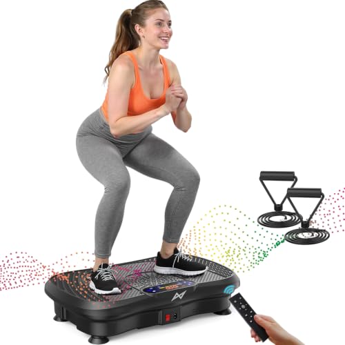 AXV Vibrationsplatte Vibration Plate Rüttelplatte Sport für Zuhause