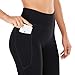 Heathyoga Women’s Bootcut Yoga Pants with Pockets for Work & Casual, High Waist Workout Bootleg Pants for Women Tummy Control Blackthumb 2