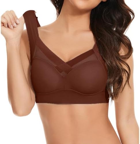 ZENKLET Bras for Women, Posture Correcting Support Bra, Seamless