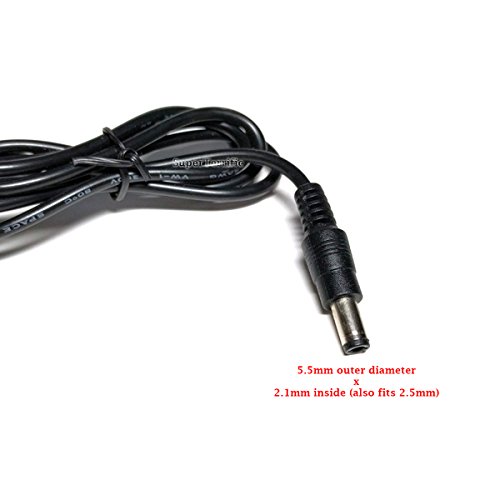 6V 2A SuperTerrific Power Supply, 5.5mm x 2.1-2.5mm Adapter, AC DC Transformer