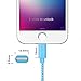 iPhone 6S Charger, 3 Pack Lightning Cable, 6 Ft F-color™ Braided Apple Certified Lightning iPhone Charger for iPhone 6S 6 Plus 5S 5S 5 iPad Air 3 Mini 4 iPad Pro iPod Touch 5 Orange Green Blue