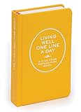Living Well One Line A Day: A Five-Year Reflection Book by Chronicle Books