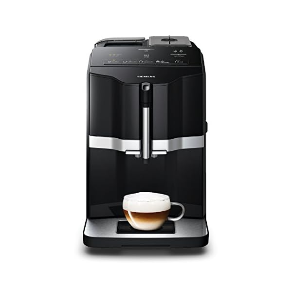 Siemens EQ.3 s100 TI301509DE Kaffeevollautomat (1300 Watt, Keramik-mahlwerk, Direktwahltasten) schwarz