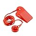 Forfar 1Pc Universal Sports Running Machine Safety Safe Key Treadmill Magnetic Security Round Switch Lock Fitness For Most Treadmill Red